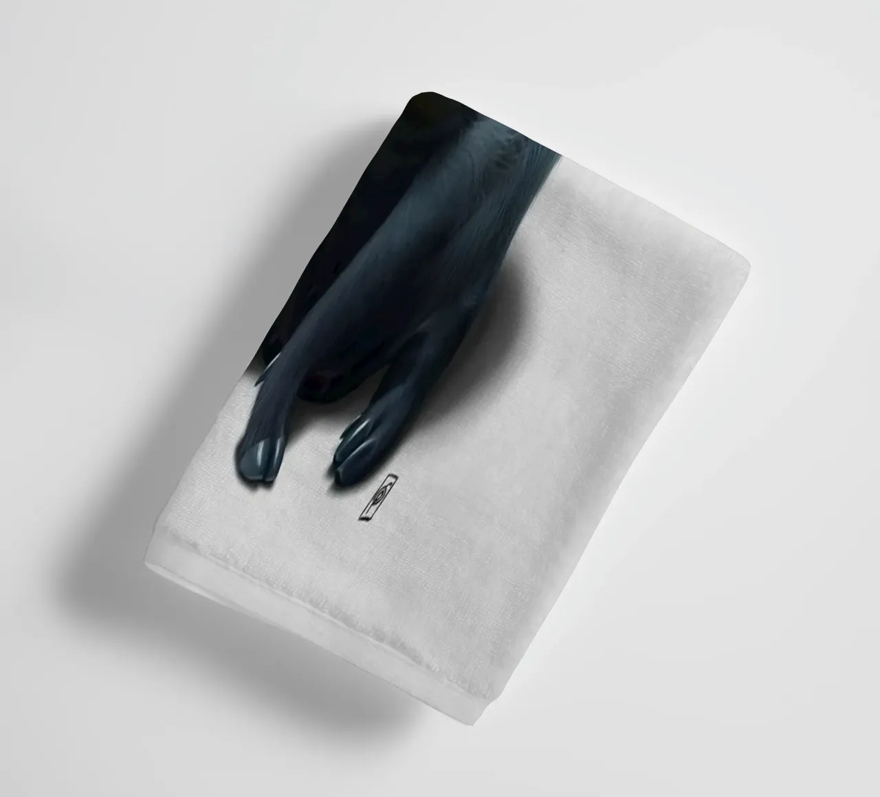 Might (Wordless) asciugamano da bagno da Rob Art | Illustration
