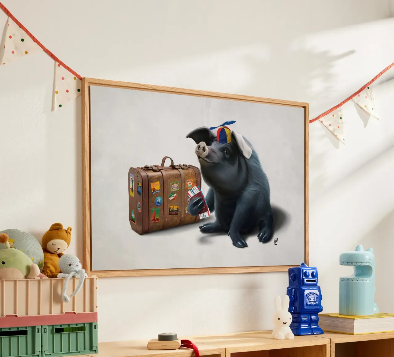 Might (Wordless) plexiglass da Rob Art | Illustration