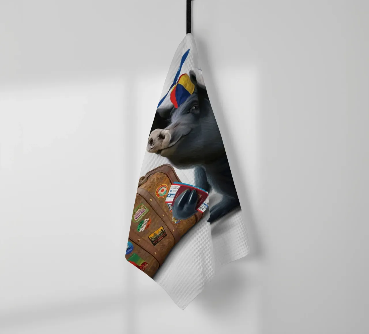 Might (Wordless) canovaccio da cucina da Rob Art | Illustration