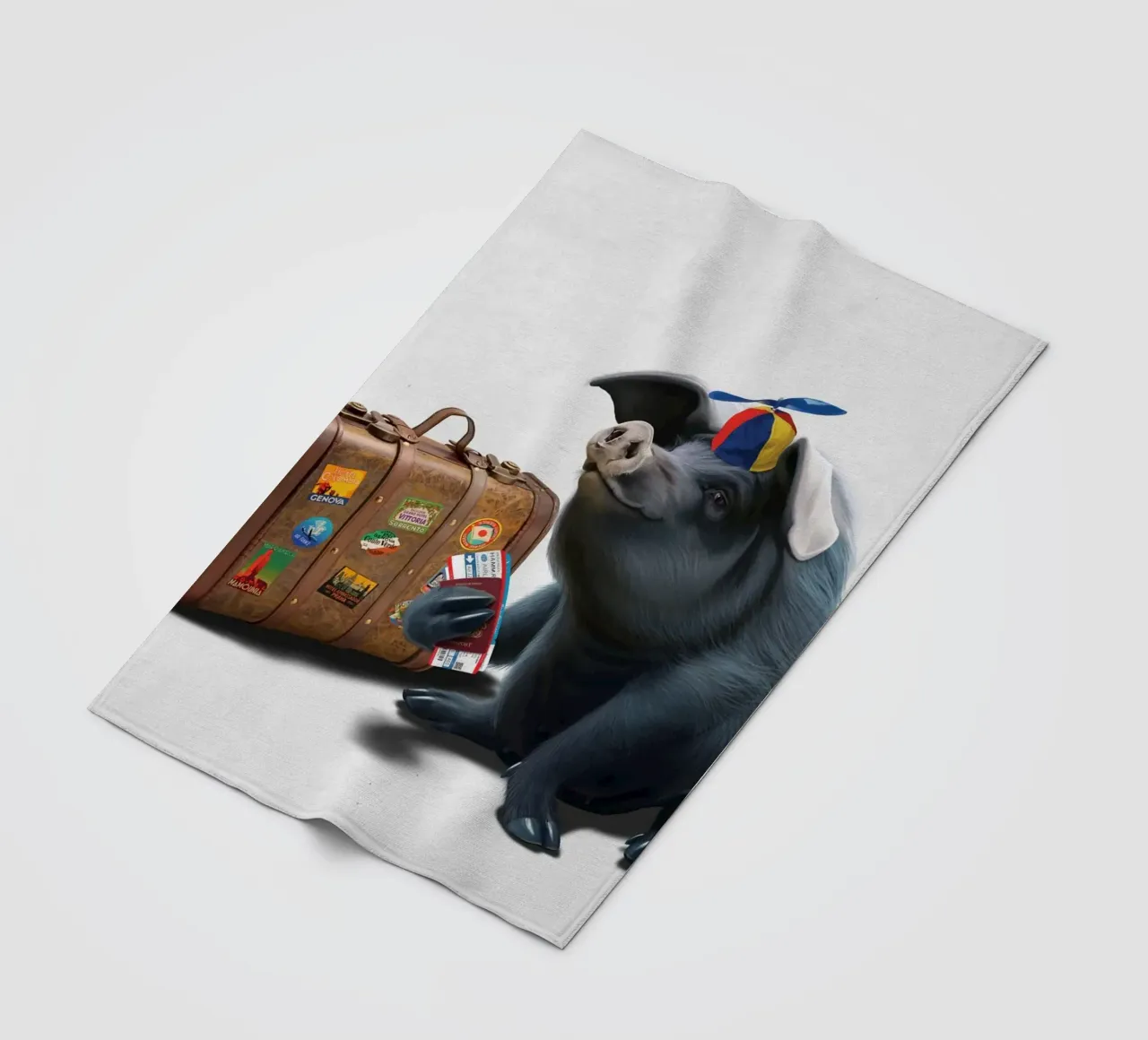Might (Wordless) coperta in pile da Rob Art | Illustration