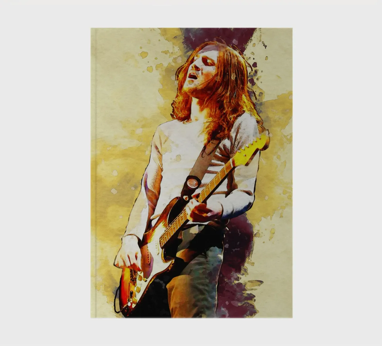 Smudge von John Frusciante Notizbuch von Gunawan Rb