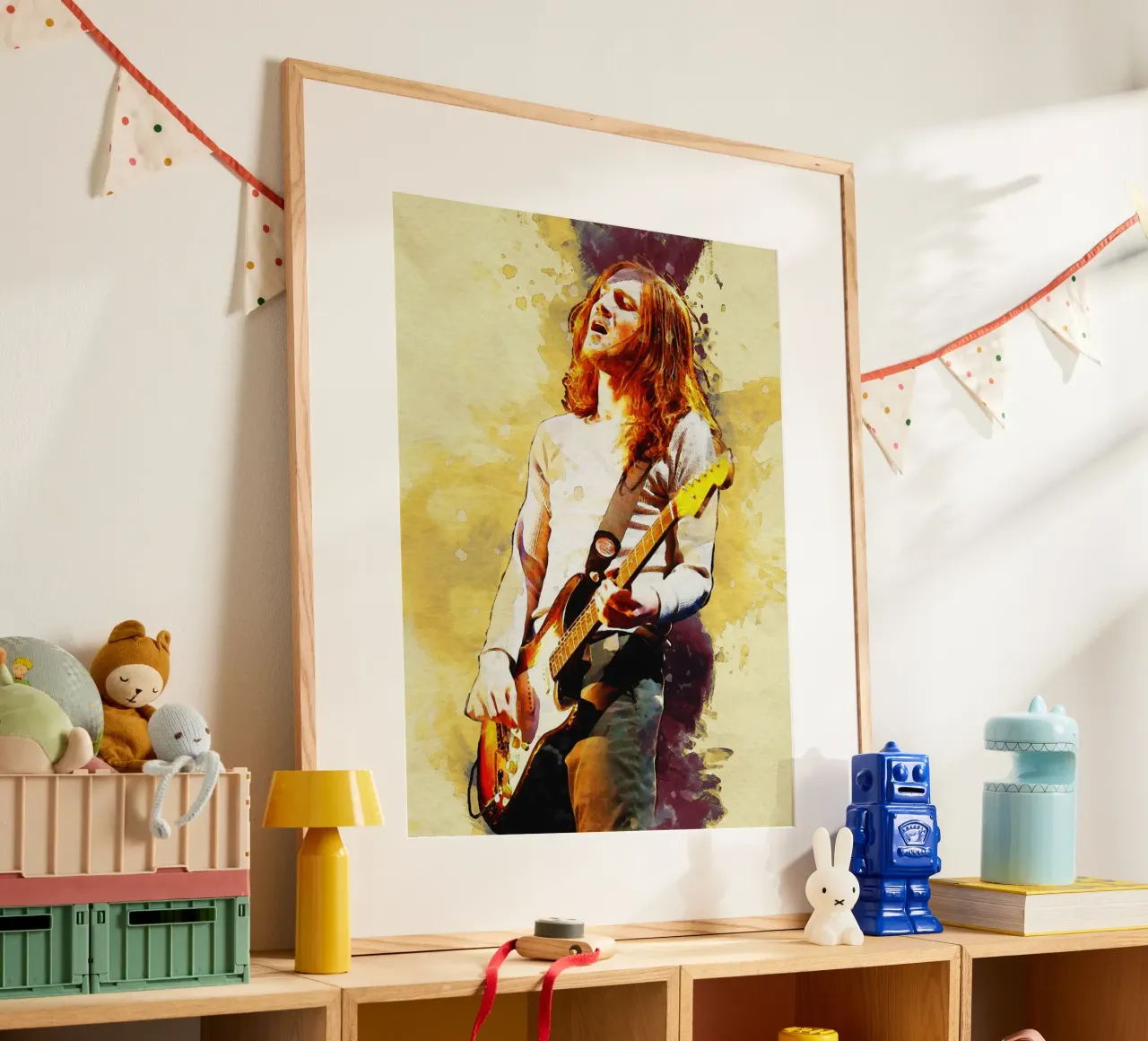 Sbaffo di John Frusciante carta hahnemühle da Gunawan Rb