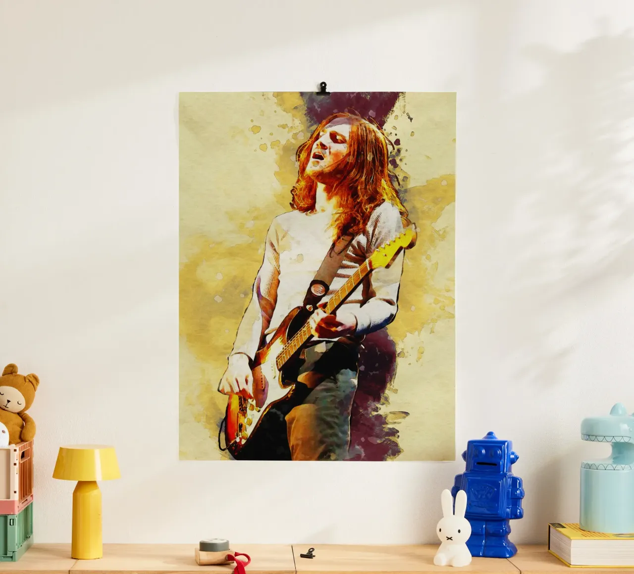 Sbaffo di John Frusciante carta hahnemühle da Gunawan Rb