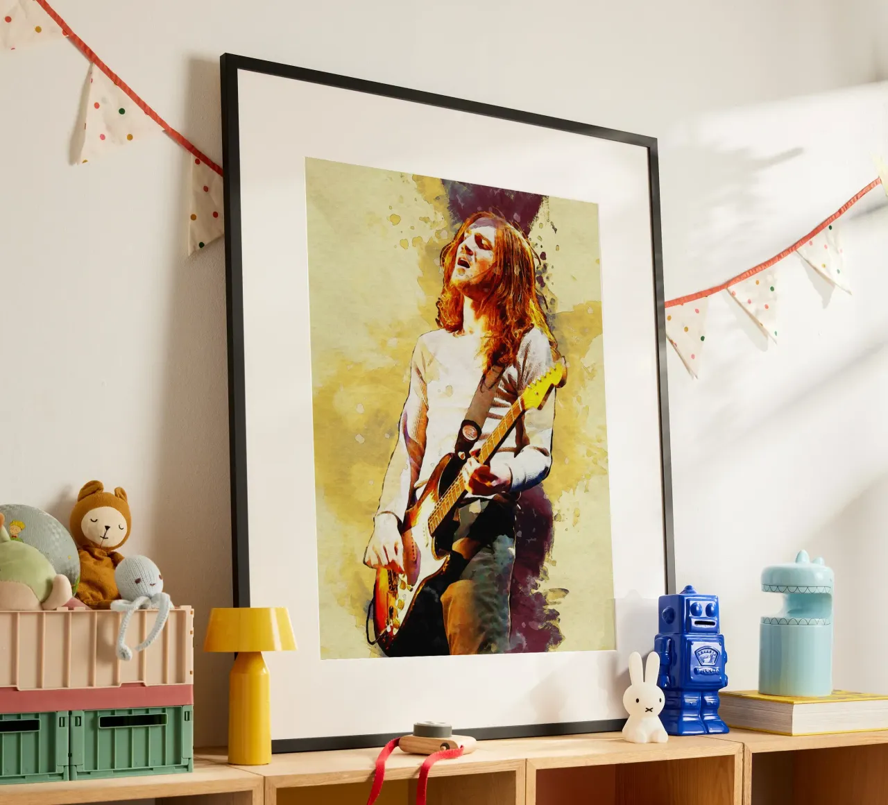 Sbaffo di John Frusciante carta hahnemühle da Gunawan Rb