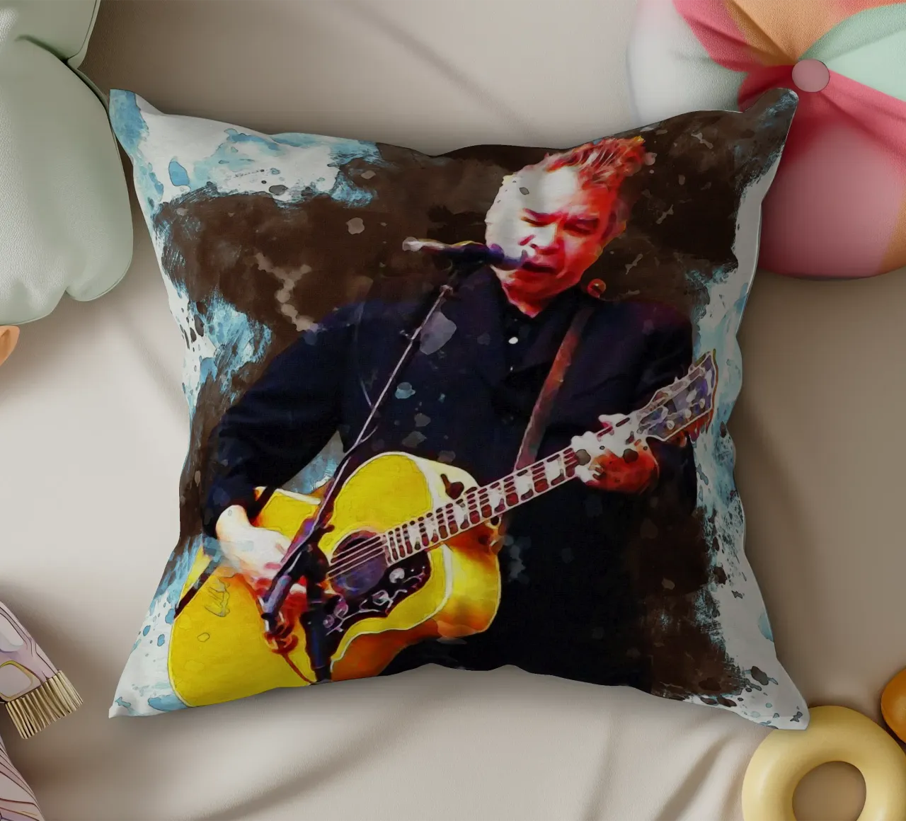 Sbaffo John Prine cuscino da Gunawan Rb