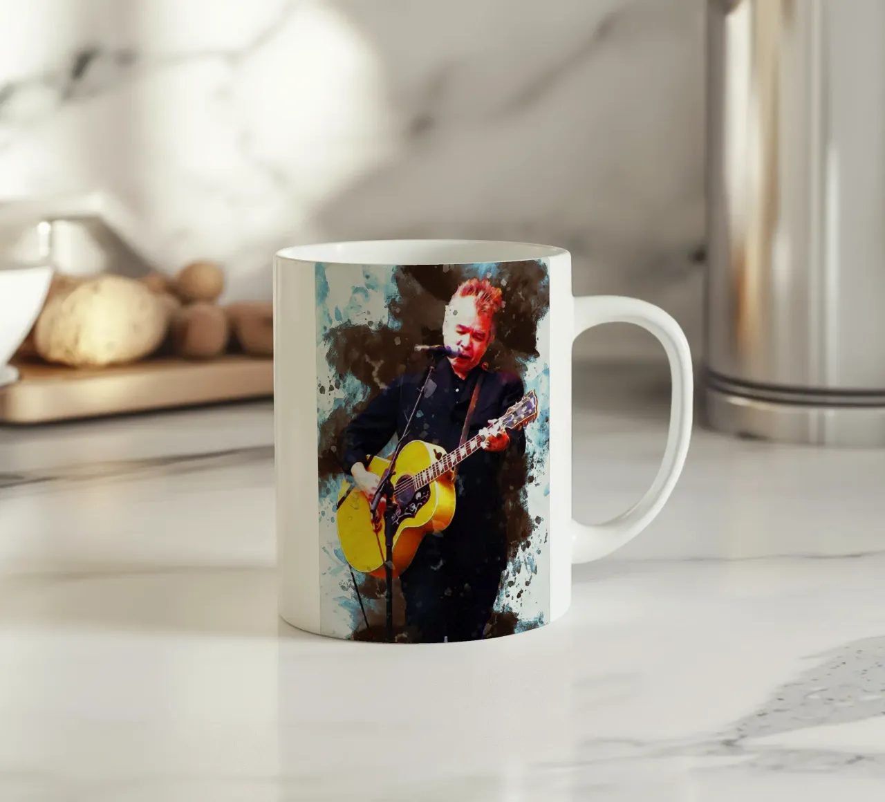 Sbaffo John Prine tazza in ceramica da Gunawan Rb