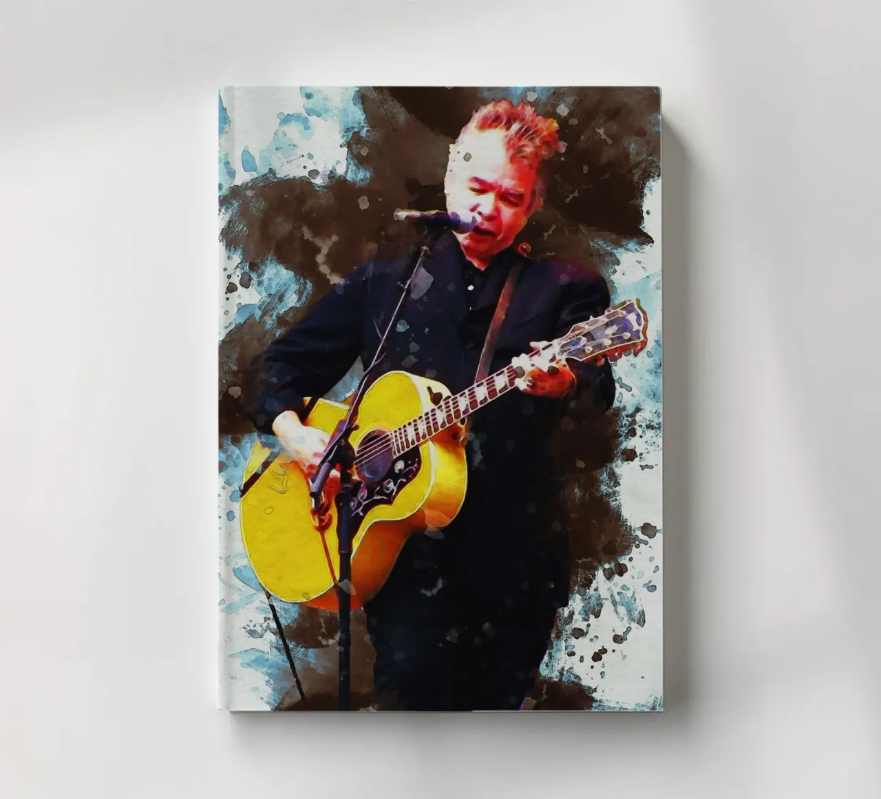 Smudge John Prine notebook by Gunawan Rb