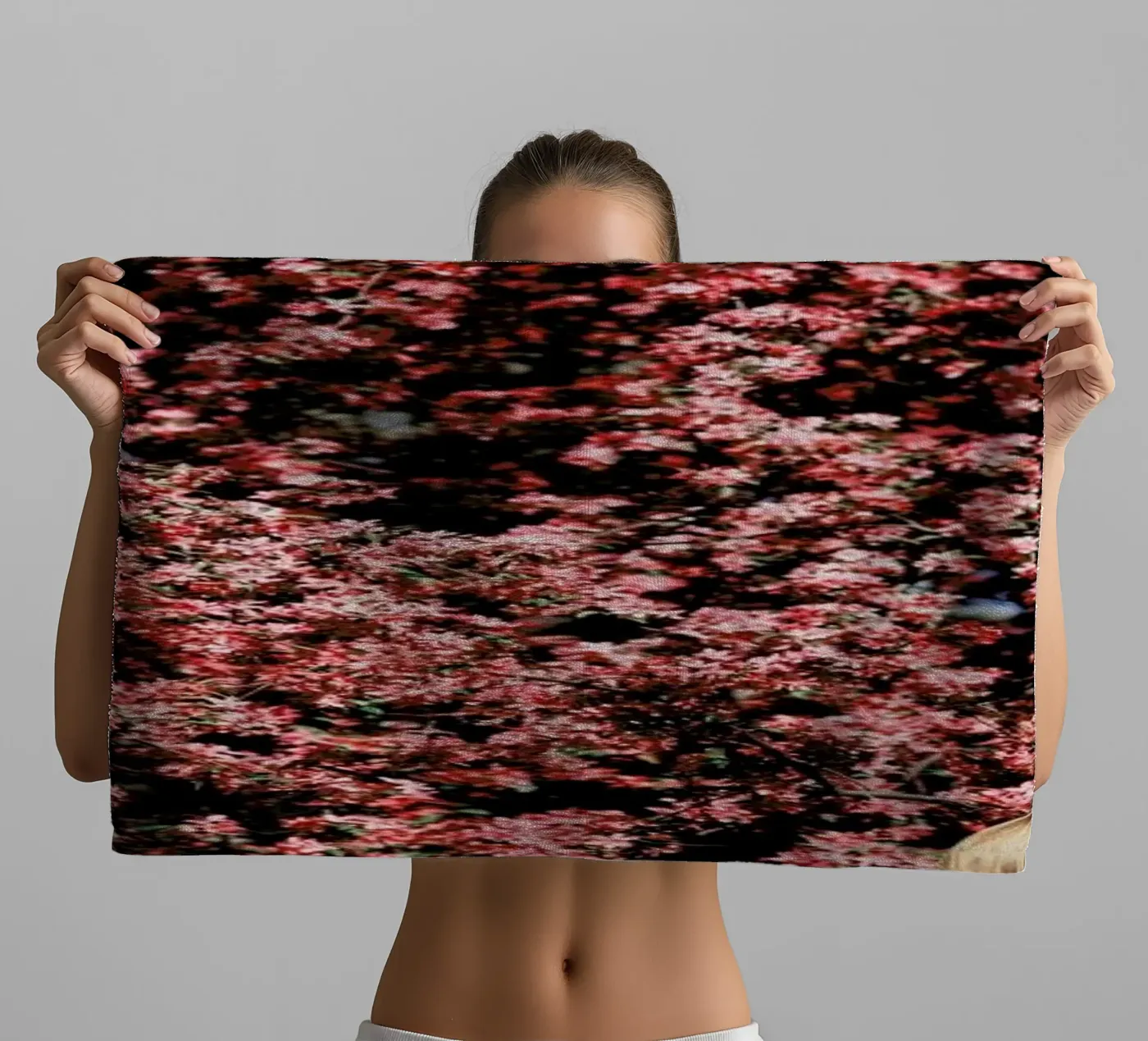 Flower Tree towel by Jovana Rikalo