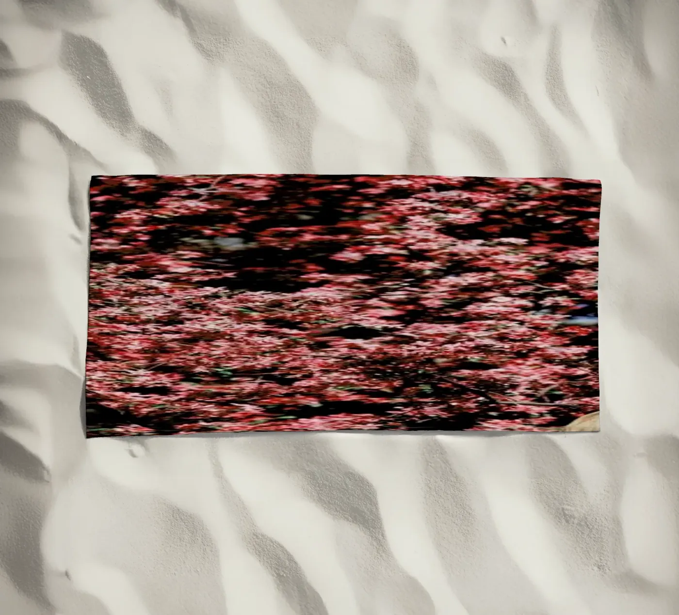 Flower Tree beach towel by Jovana Rikalo