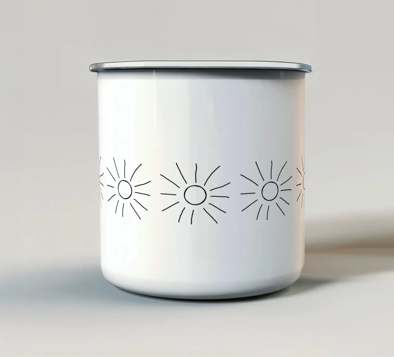 SunnyLine tazza in smalto da justanotherartside
