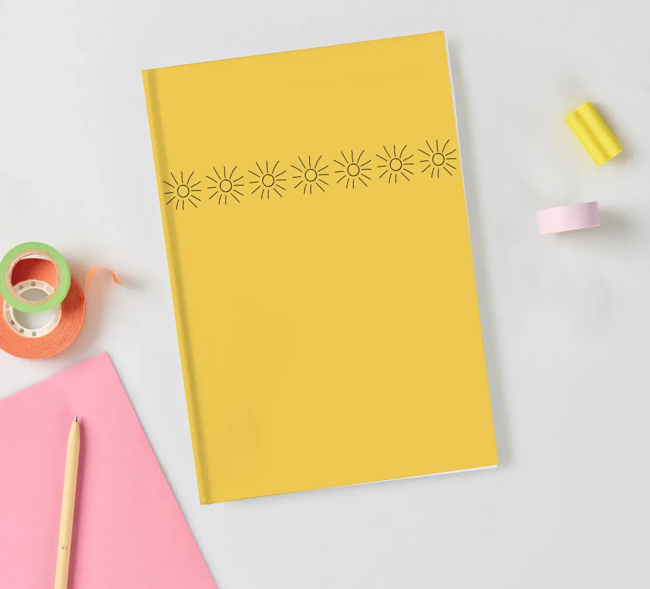 SunnyLine notebook by justanotherartside