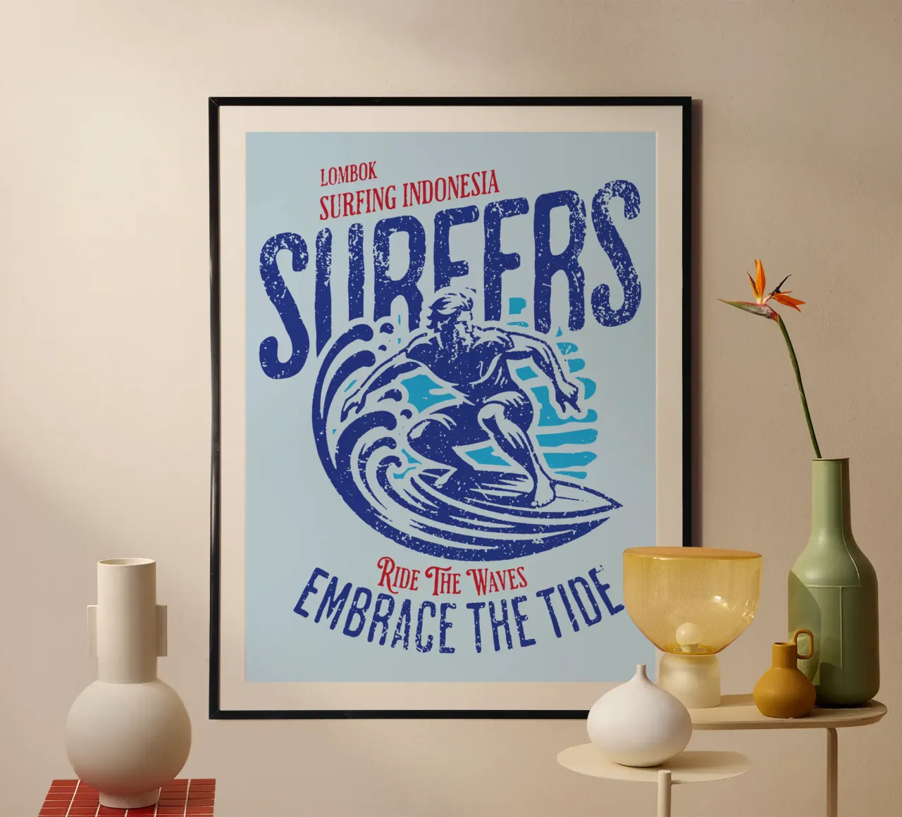 Surfisti poster da Gunawan Rb