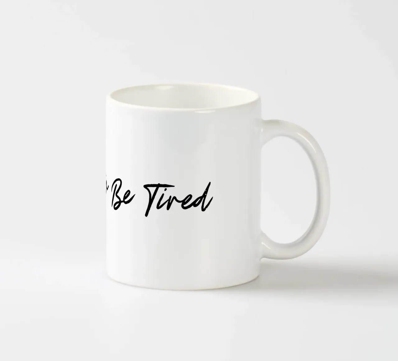 Too Cool To Be Tired tazza in ceramica da treechild