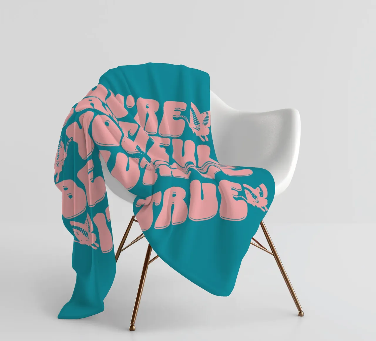You're beautiful fleece blanket by Gunawan Rb