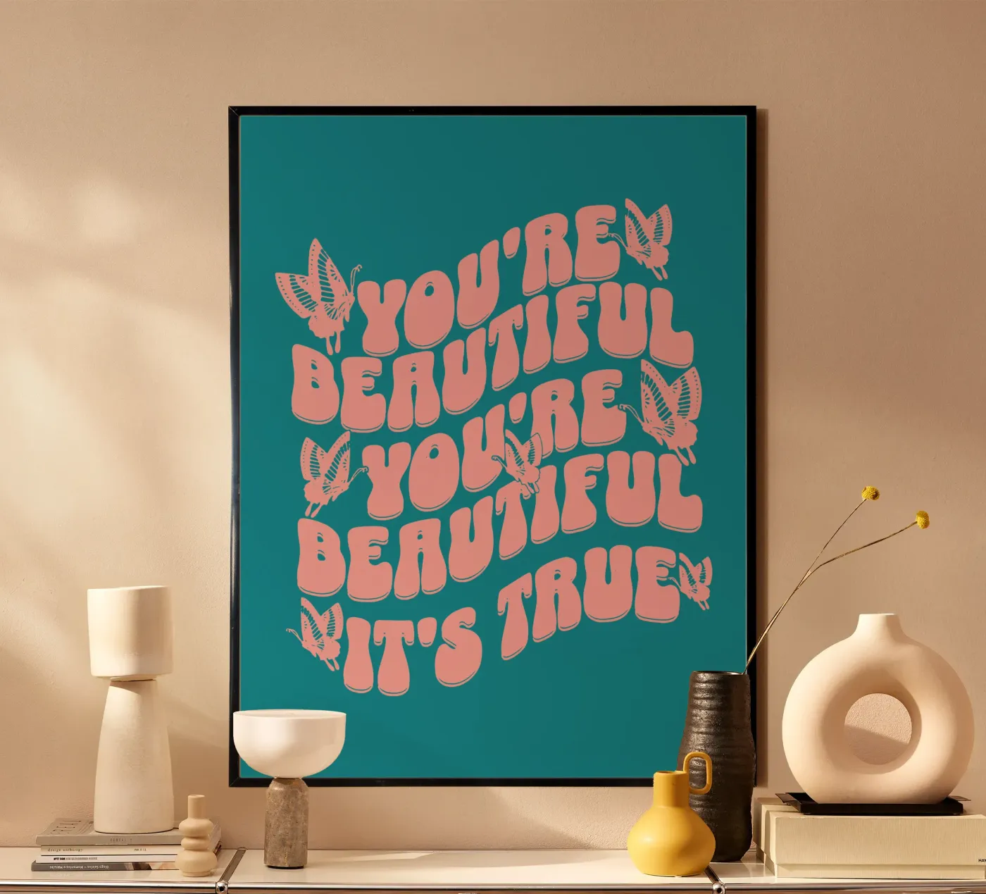You're beautiful poster de Gunawan Rb
