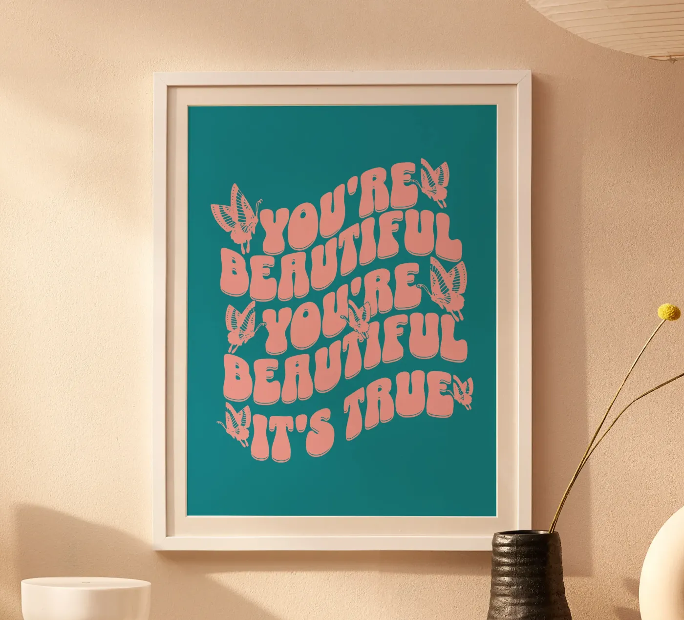 You're beautiful poster de Gunawan Rb
