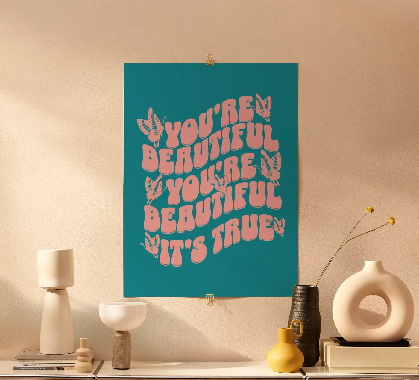 You're beautiful poster de Gunawan Rb