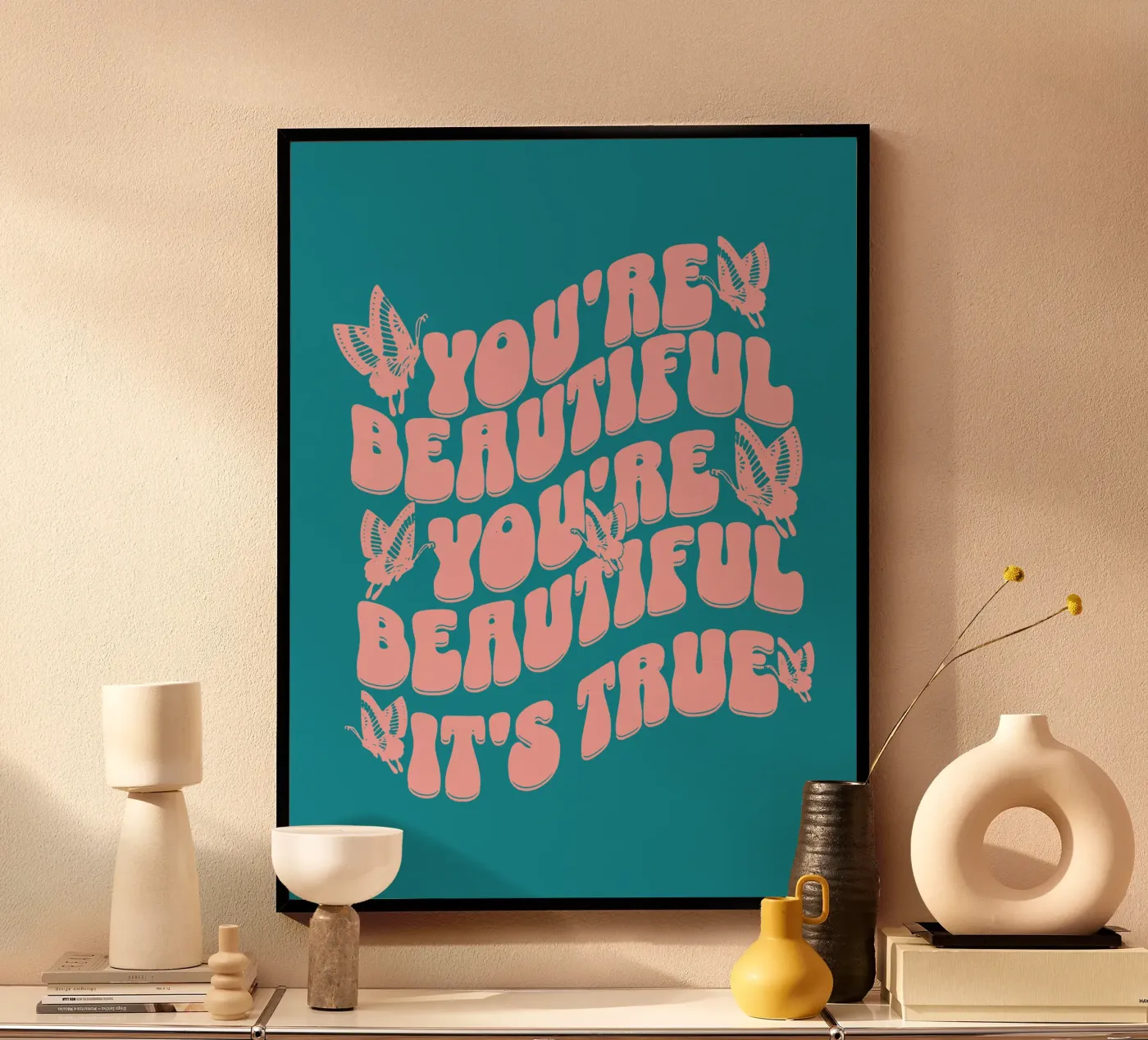 You're beautiful poster de Gunawan Rb