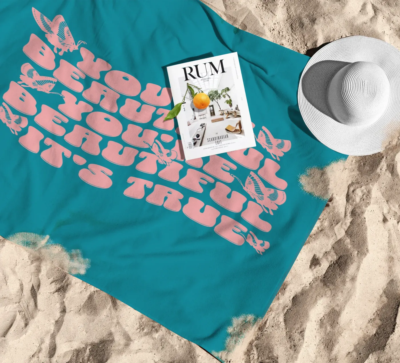 Sei bellissima telo mare da Gunawan Rb