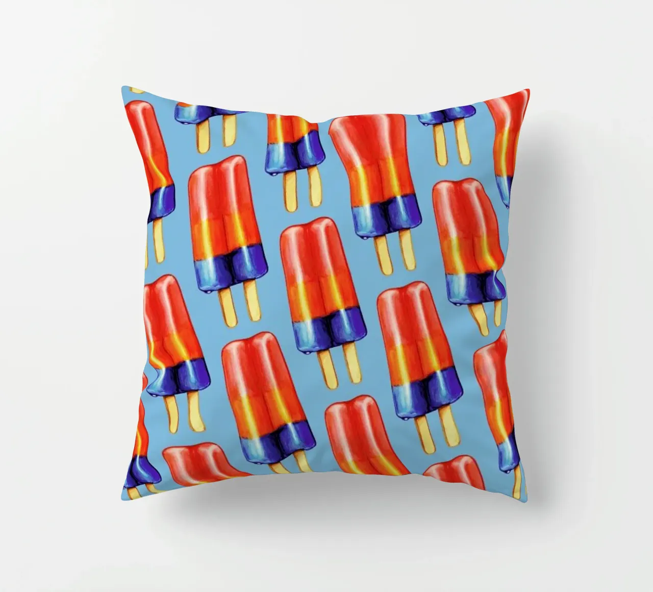 Rainbow Double Popsicle cuscino da Kelly Gilleran