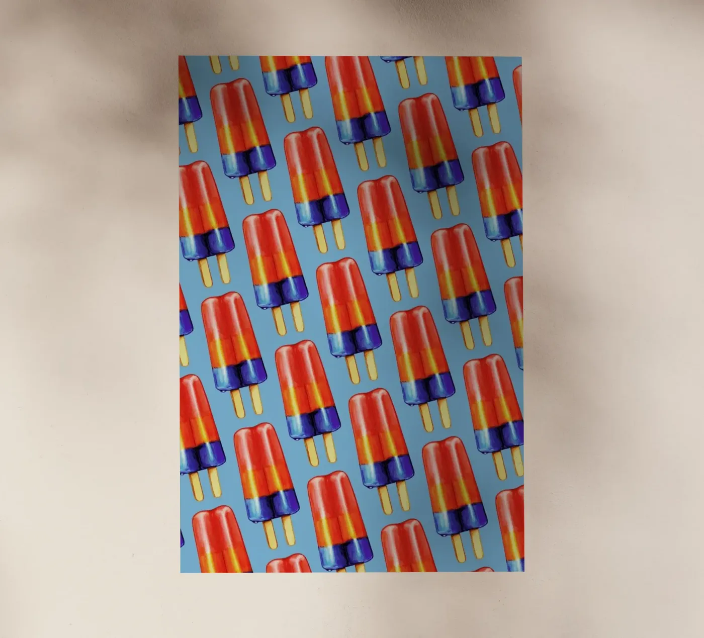 Rainbow Double Popsicle pellicola backlit da Kelly Gilleran