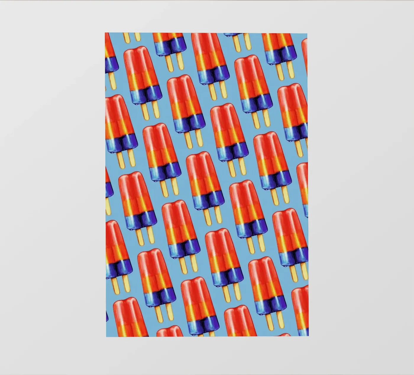 Rainbow Double Popsicle pellicola backlit da Kelly Gilleran