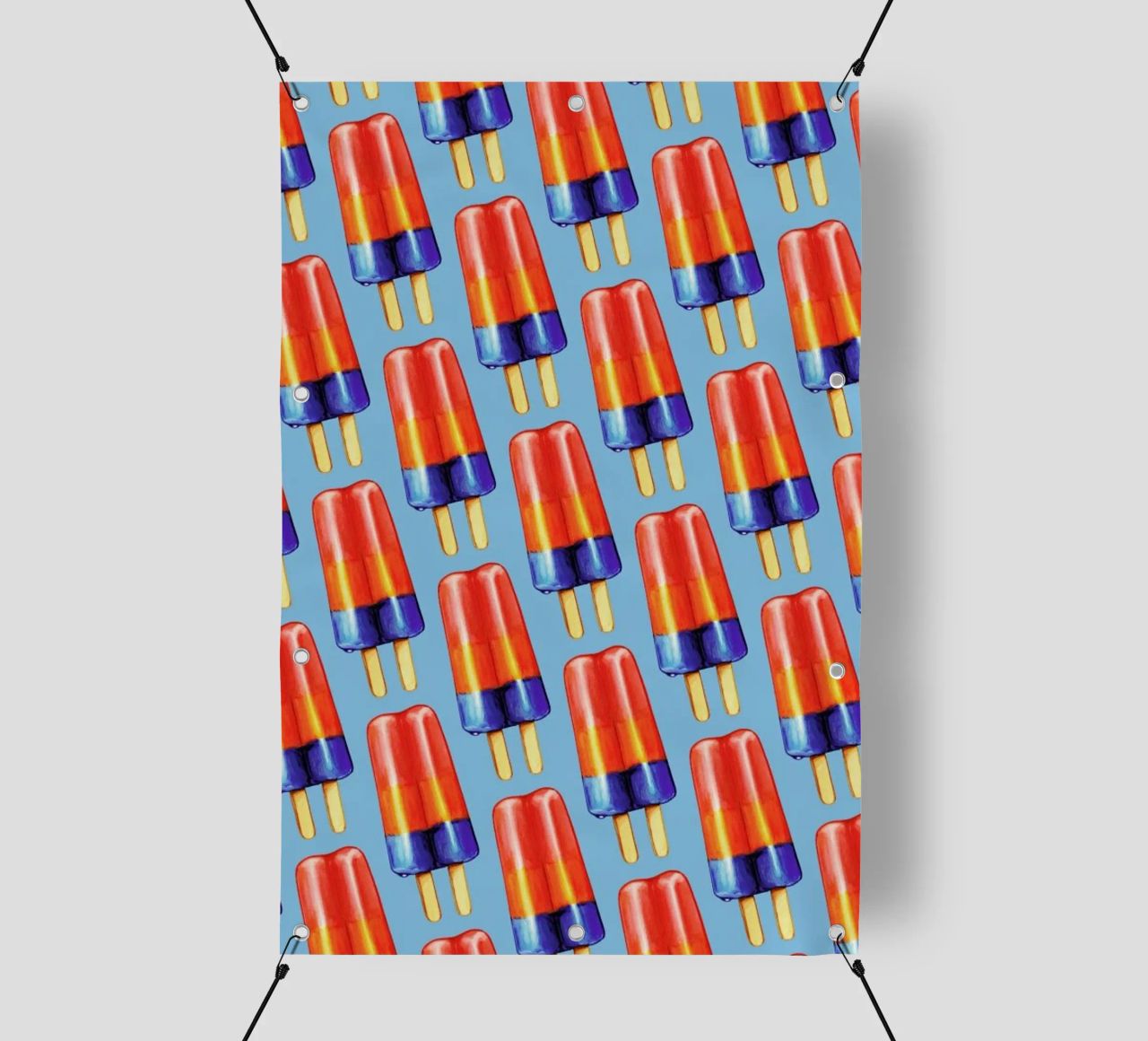Rainbow Double Popsicle telo in pvc da Kelly Gilleran