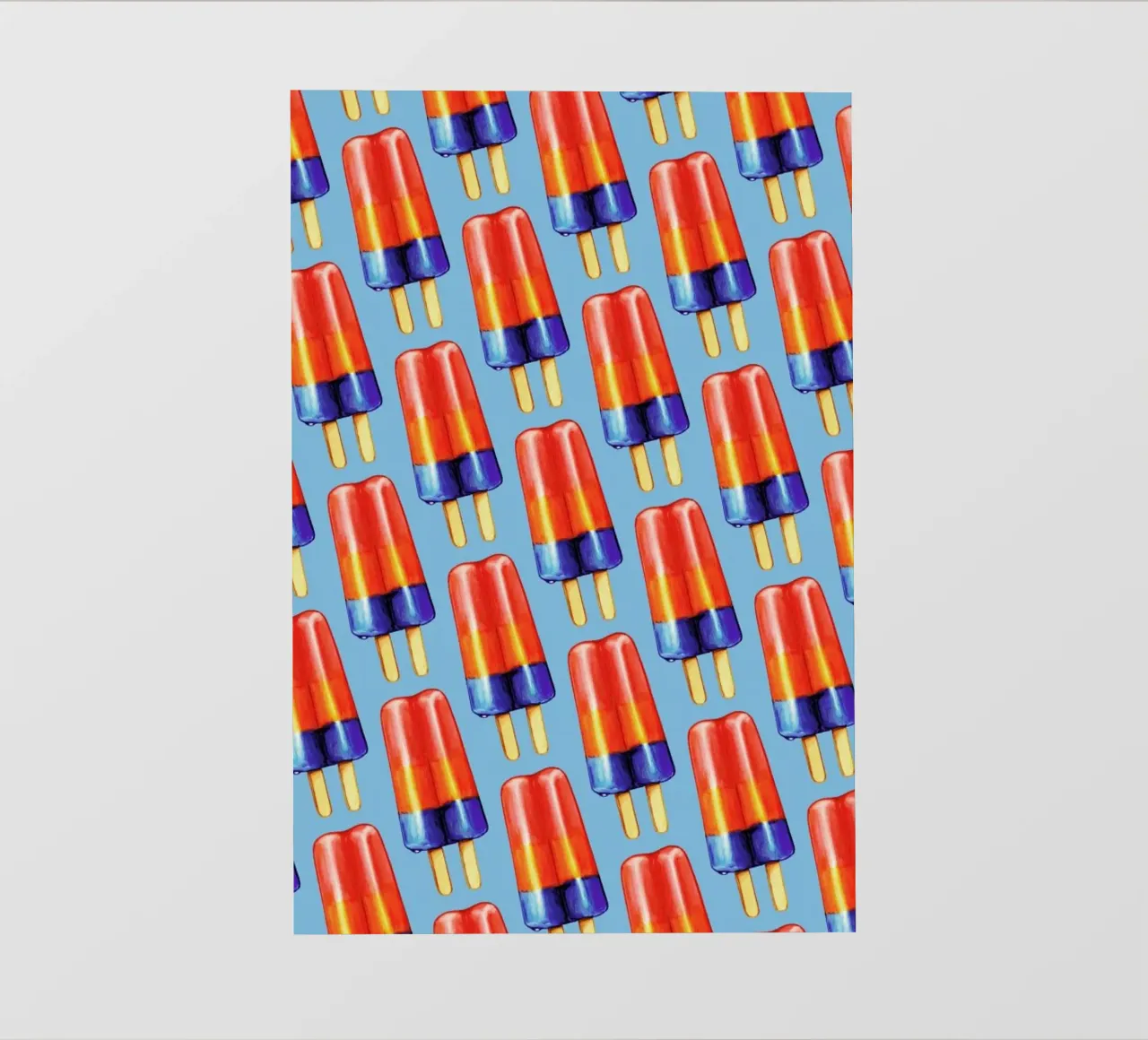 Rainbow Double Popsicle lonas publicitarias de Kelly Gilleran