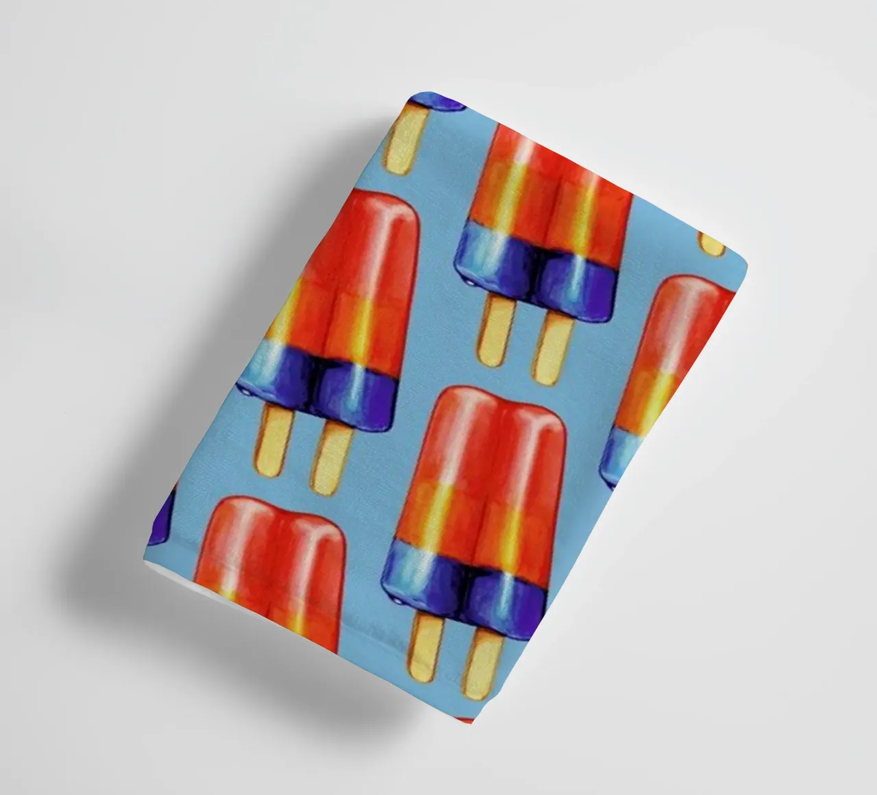 Rainbow Double Popsicle asciugamano da bagno da Kelly Gilleran