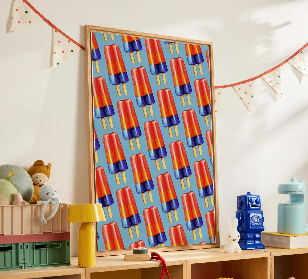 Rainbow Double Popsicle plexiglass da Kelly Gilleran