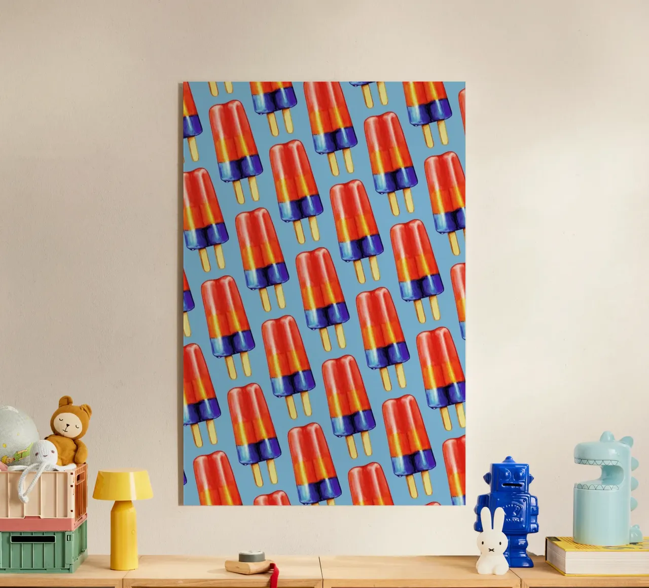 Rainbow Double Popsicle plexiglass da Kelly Gilleran