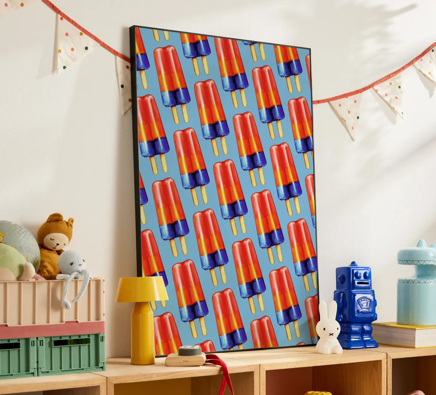 Rainbow Double Popsicle pannello forex da Kelly Gilleran