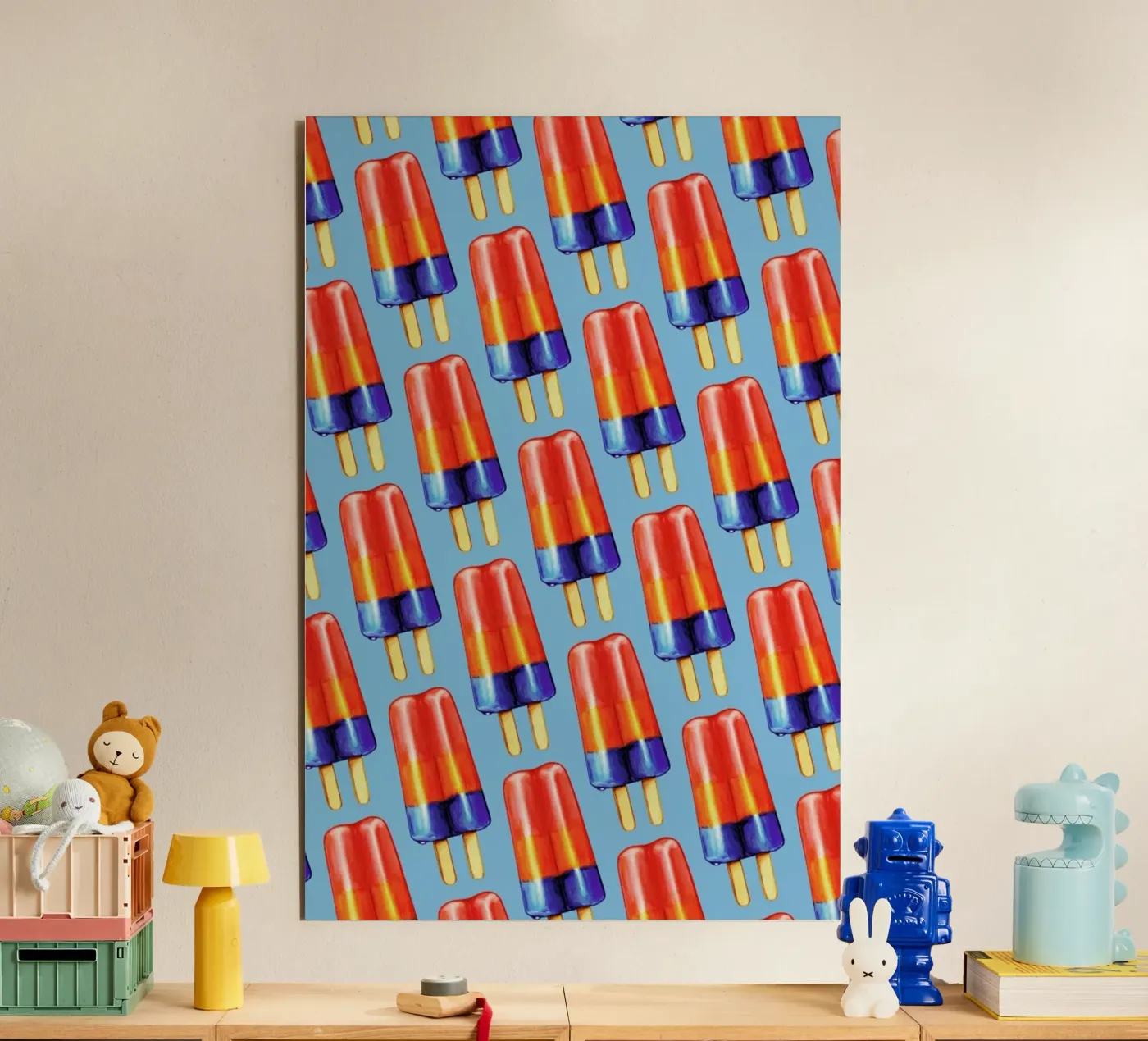 Rainbow Double Popsicle pannello forex da Kelly Gilleran