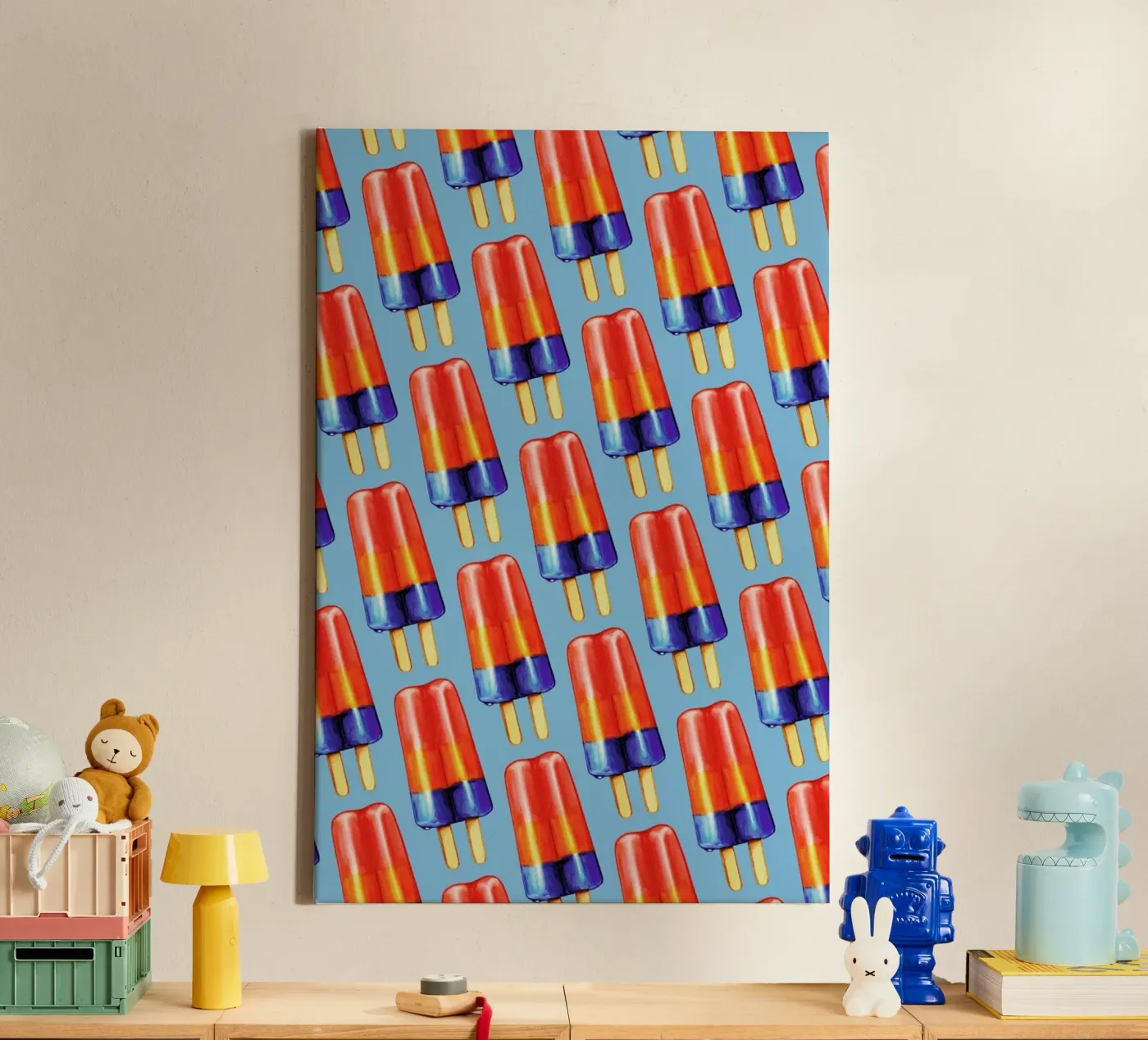 Rainbow Double Popsicle tela da Kelly Gilleran