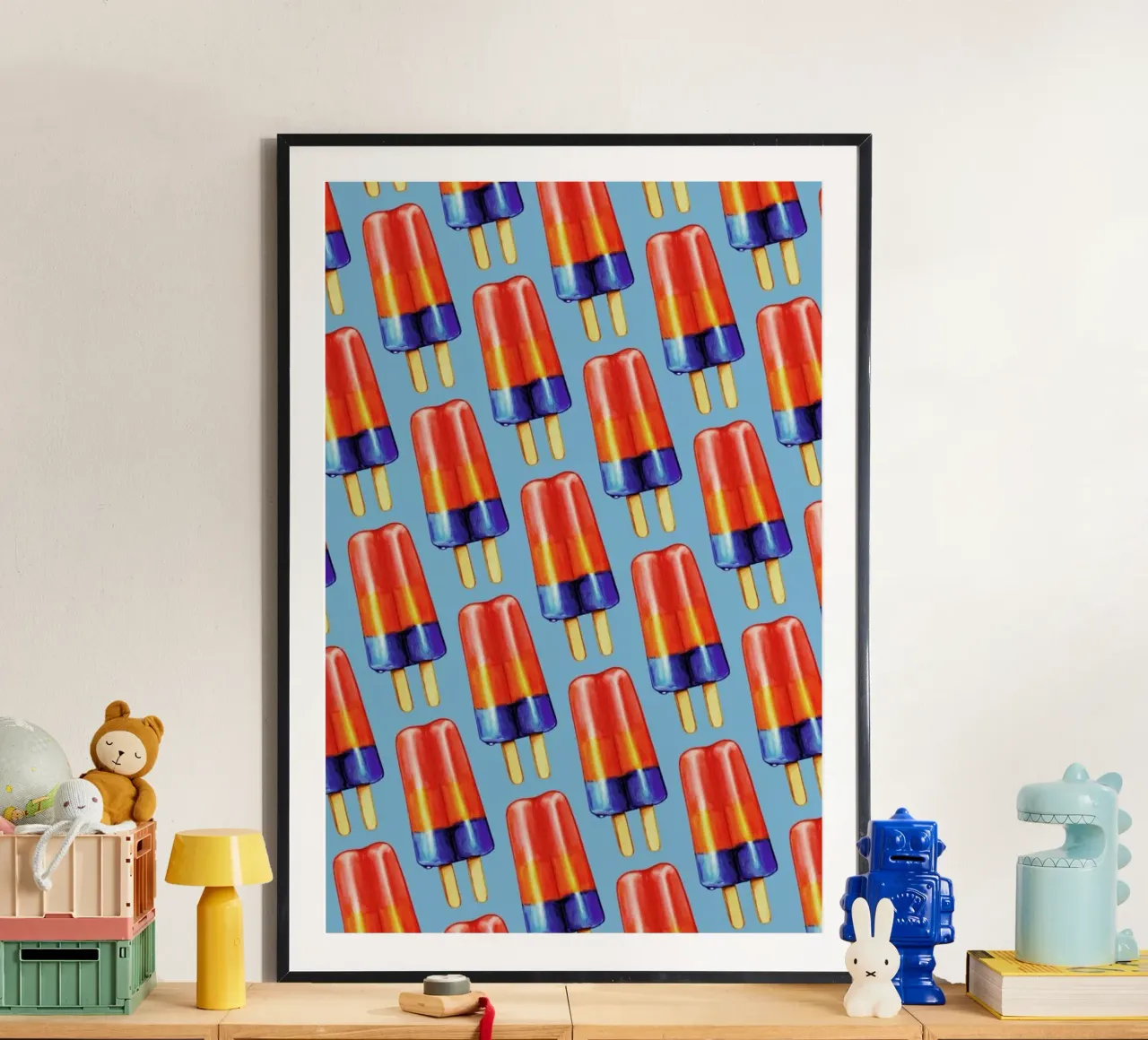 Rainbow Double Popsicle carta hahnemühle da Kelly Gilleran