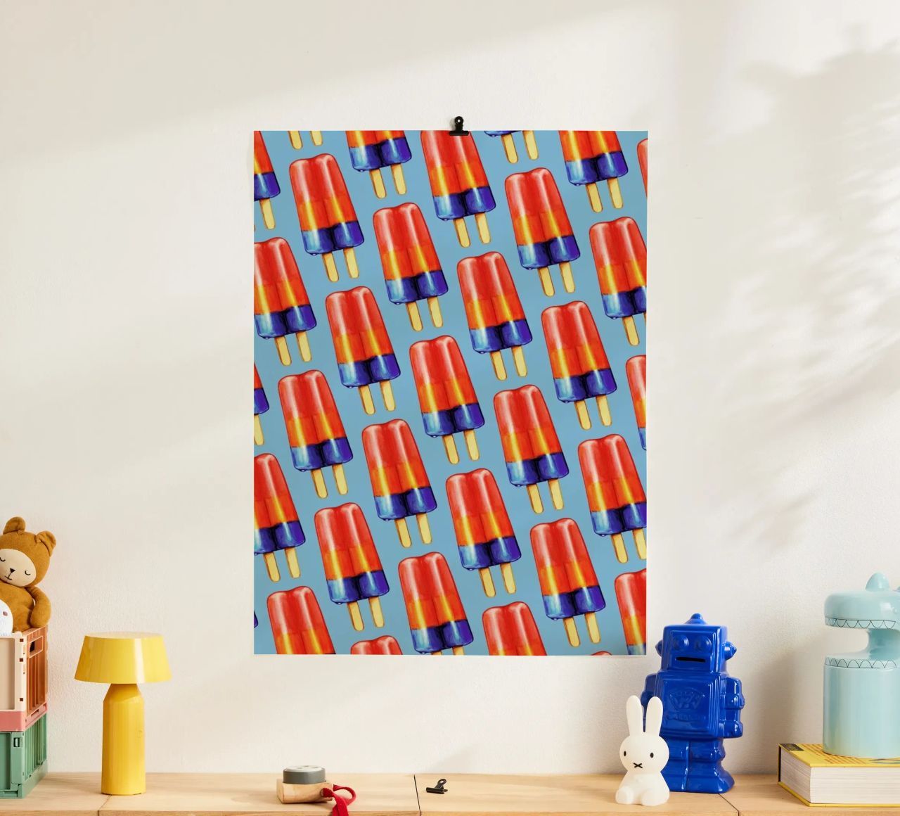 Rainbow Double Popsicle poster da Kelly Gilleran