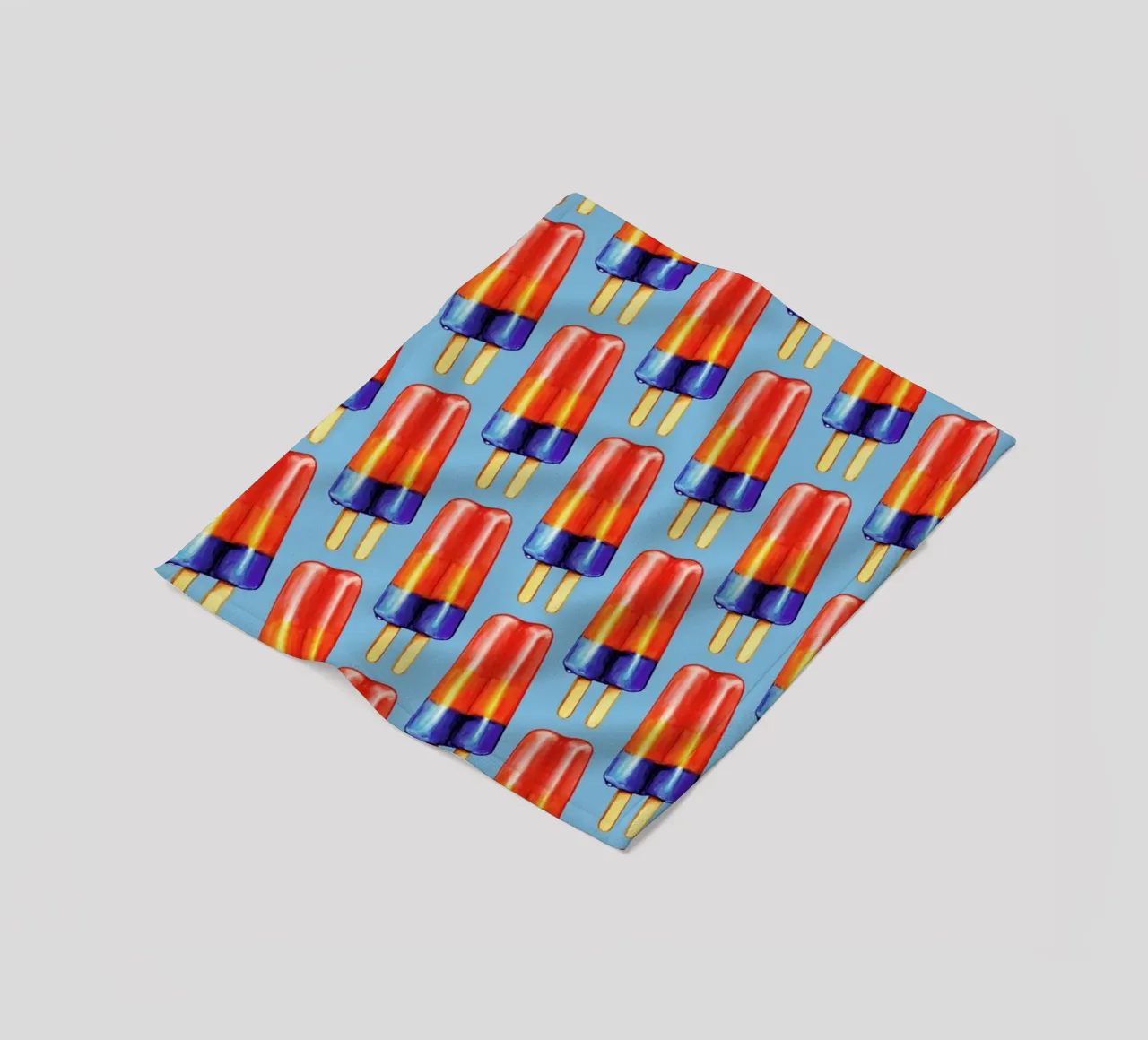 Rainbow Double Popsicle coperta in pile da Kelly Gilleran