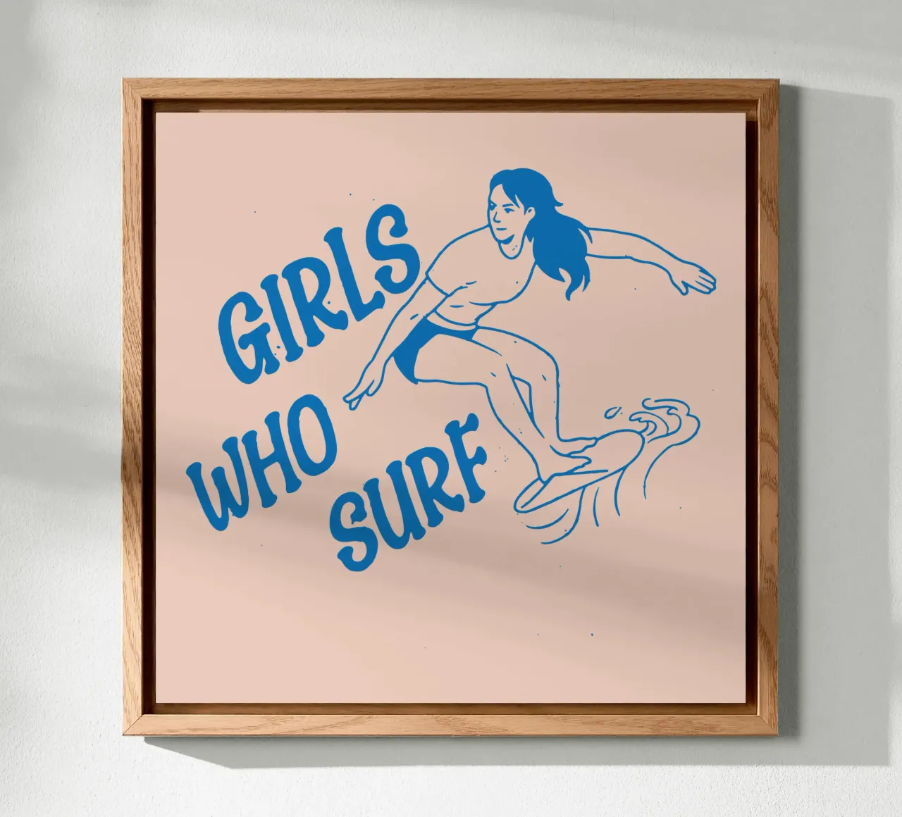 Girls Who Surf alu-dibond by Gunawan Rb