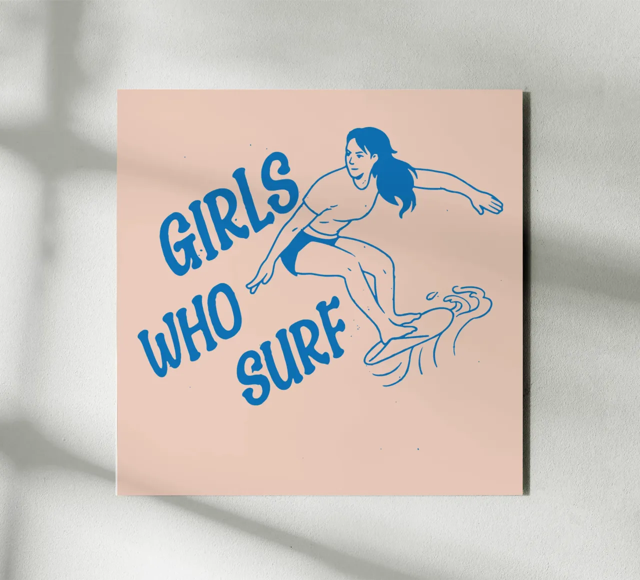 Girls Who Surf alu-dibond by Gunawan Rb