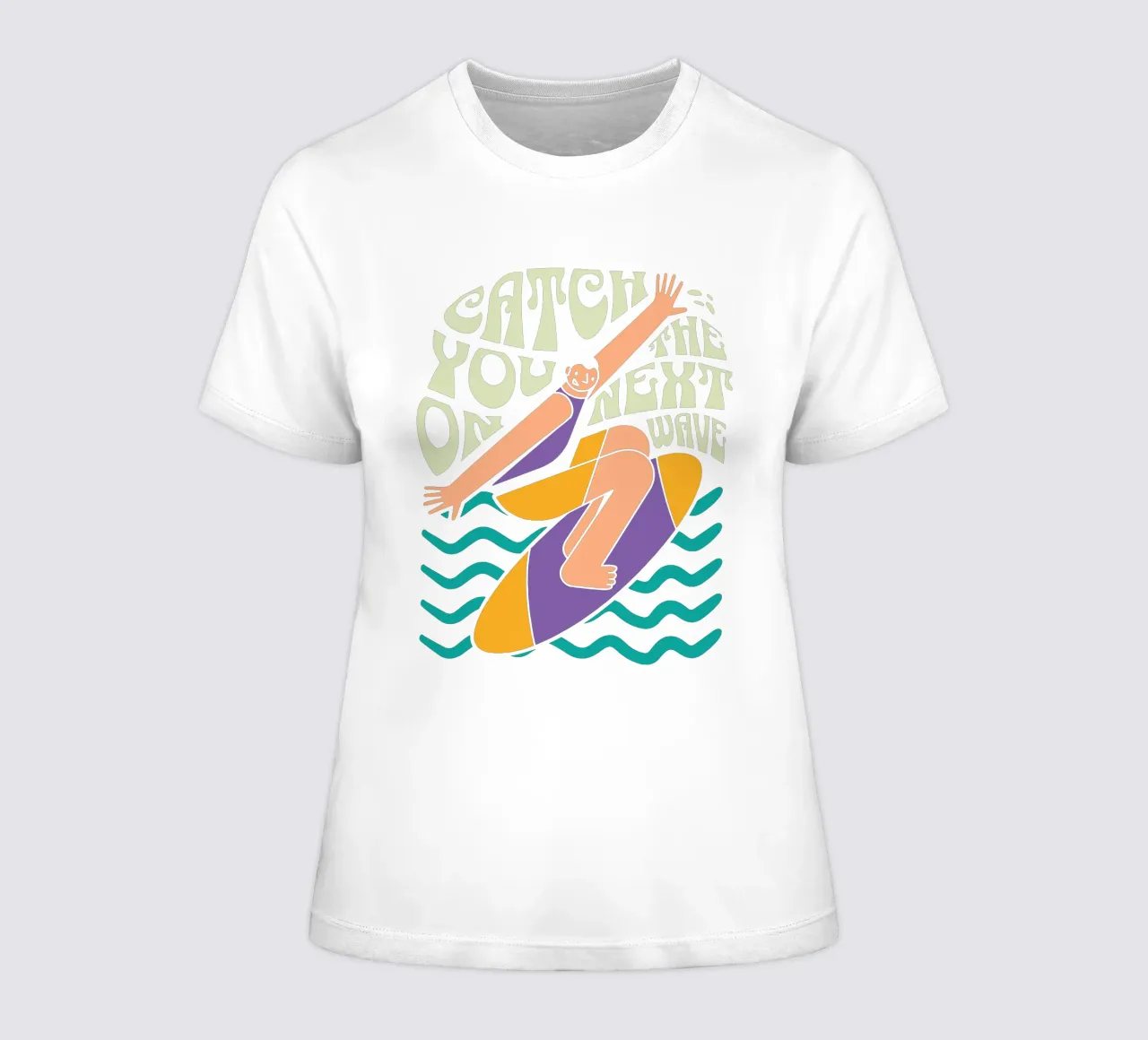 Wir sehen uns bei der nächsten Welle Frauen T-Shirt von Gunawan Rb