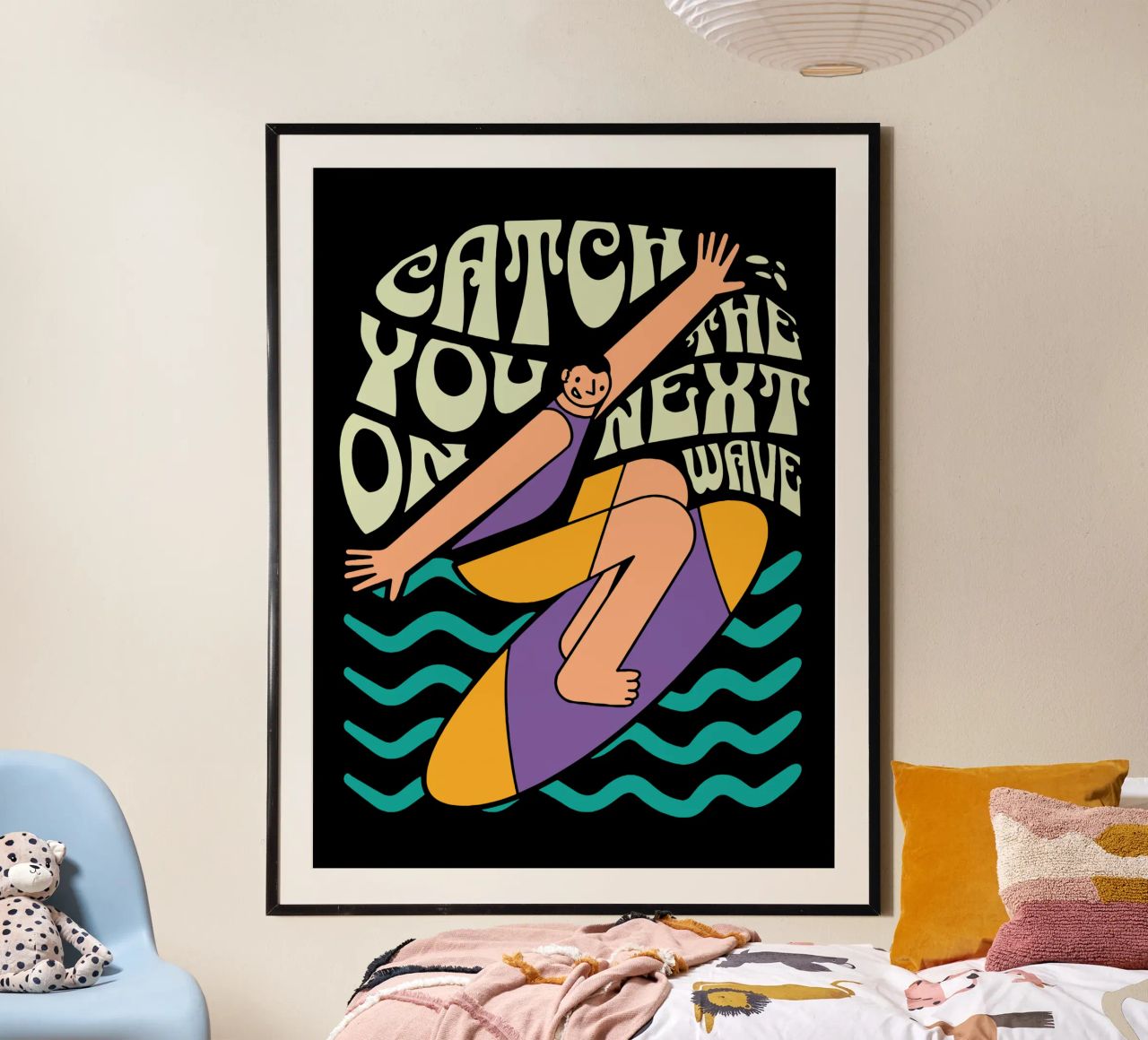 Wir sehen uns bei der nächsten Welle Poster von Gunawan Rb