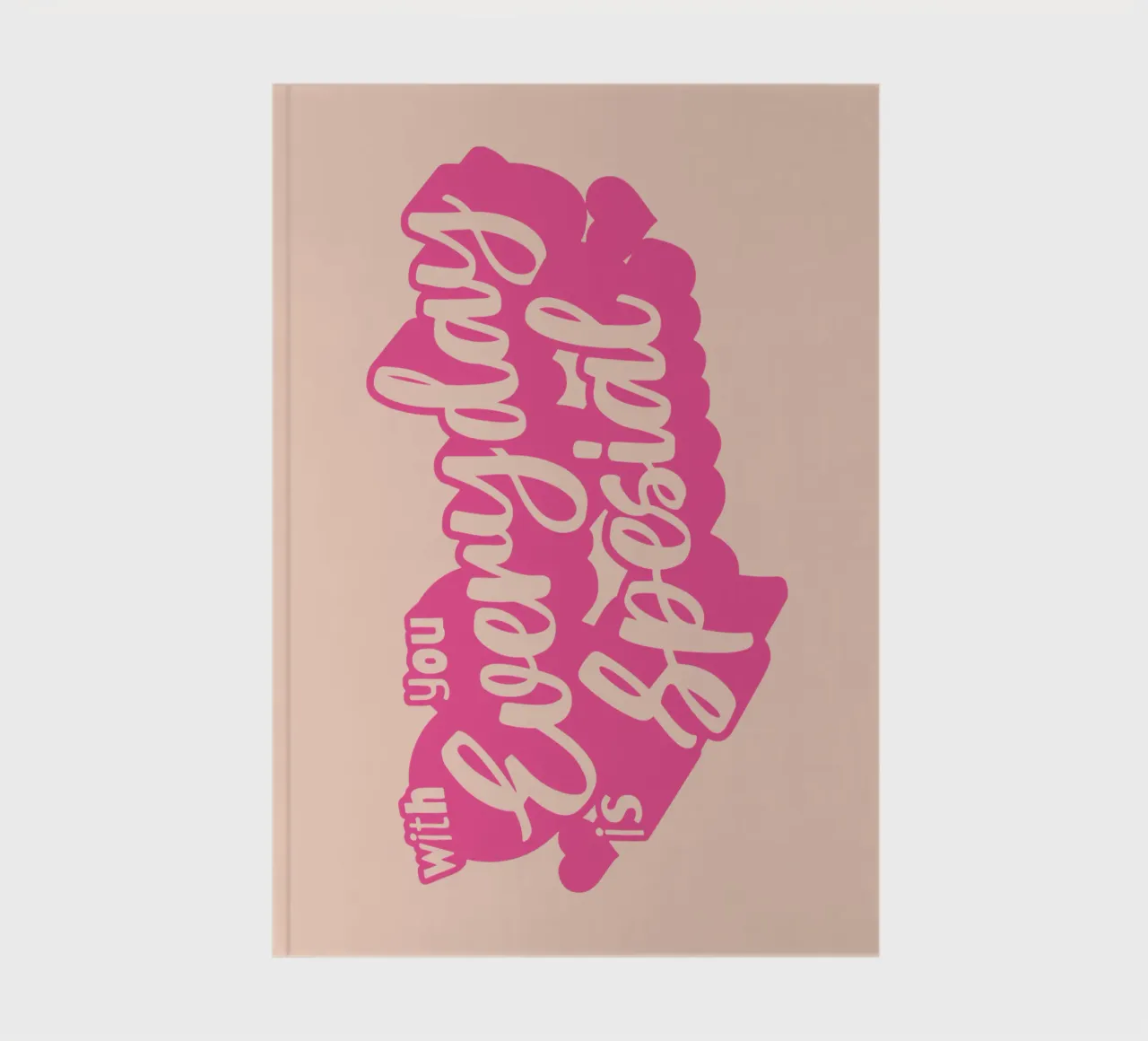 With You Every Day is Spesial notebook by Gunawan Rb