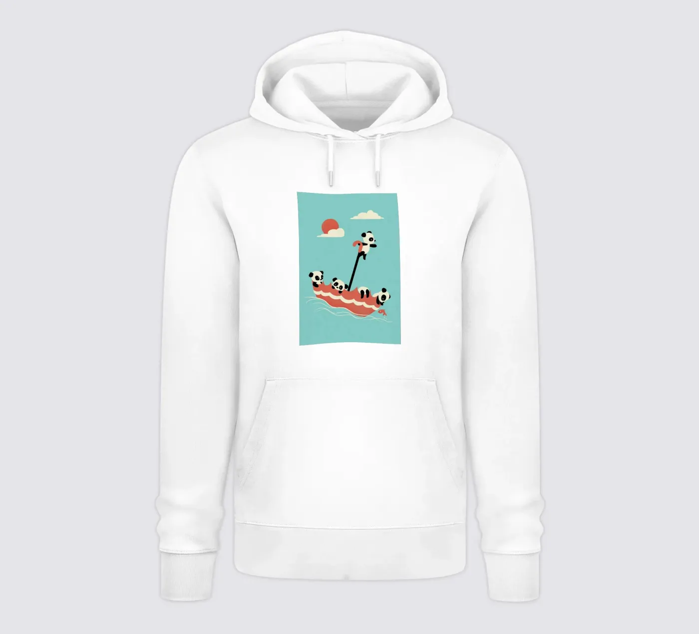 Float On hoodie by Jay Fleck