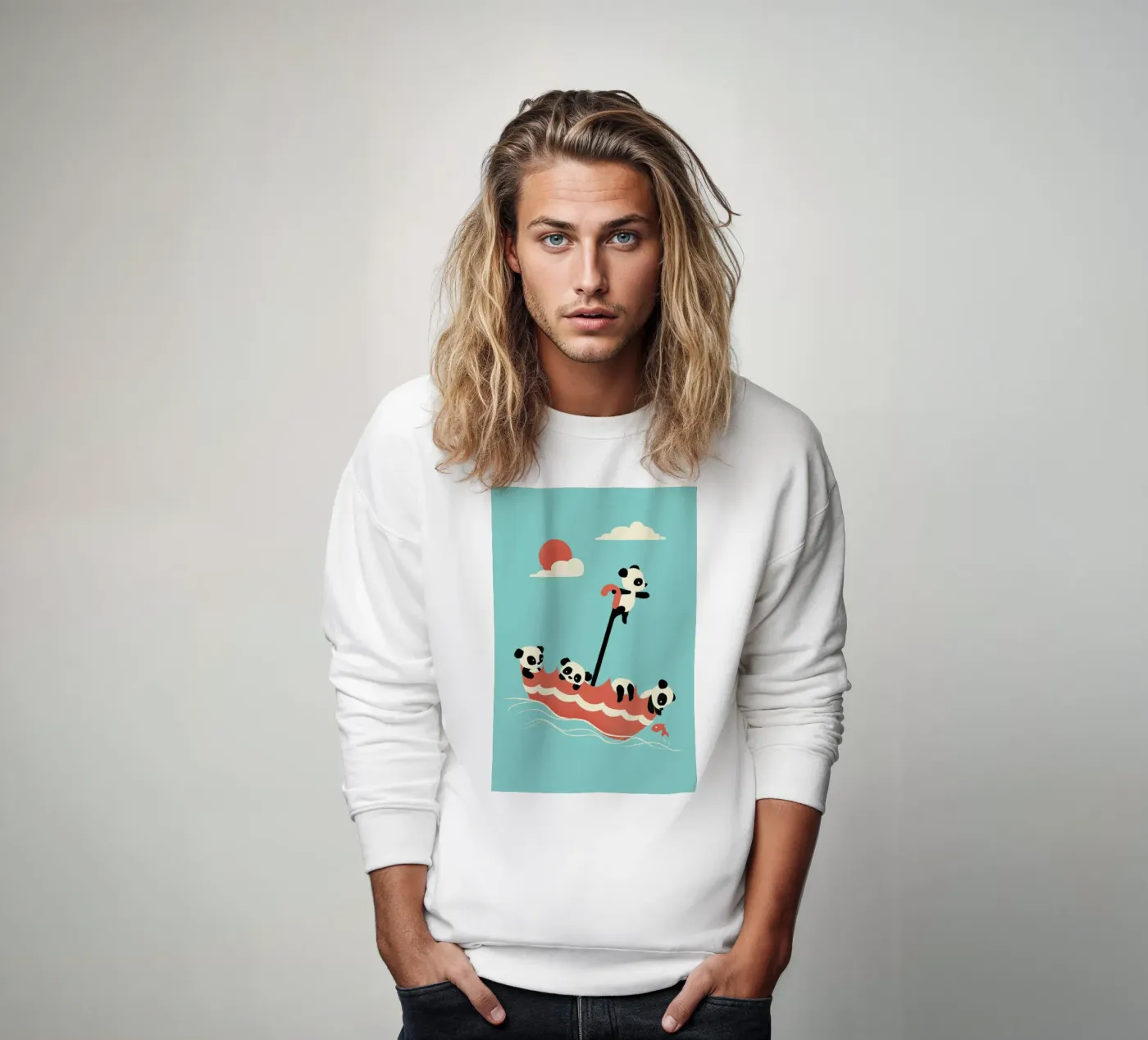 Float On Sweatshirt von Jay Fleck