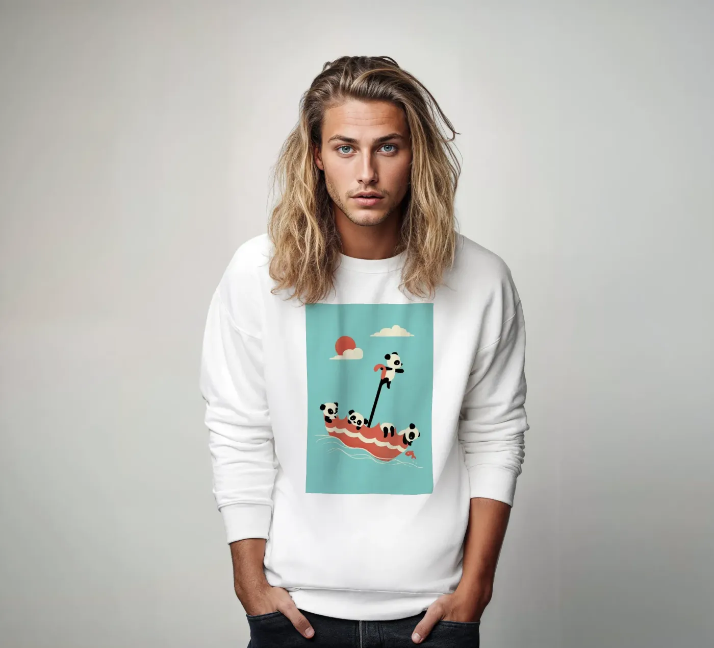 Float On Sweatshirt von Jay Fleck