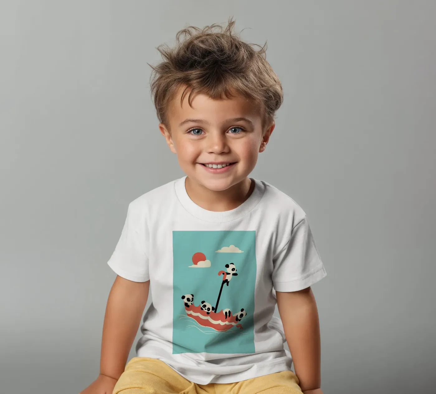 Float On kinder t-shirt van Jay Fleck