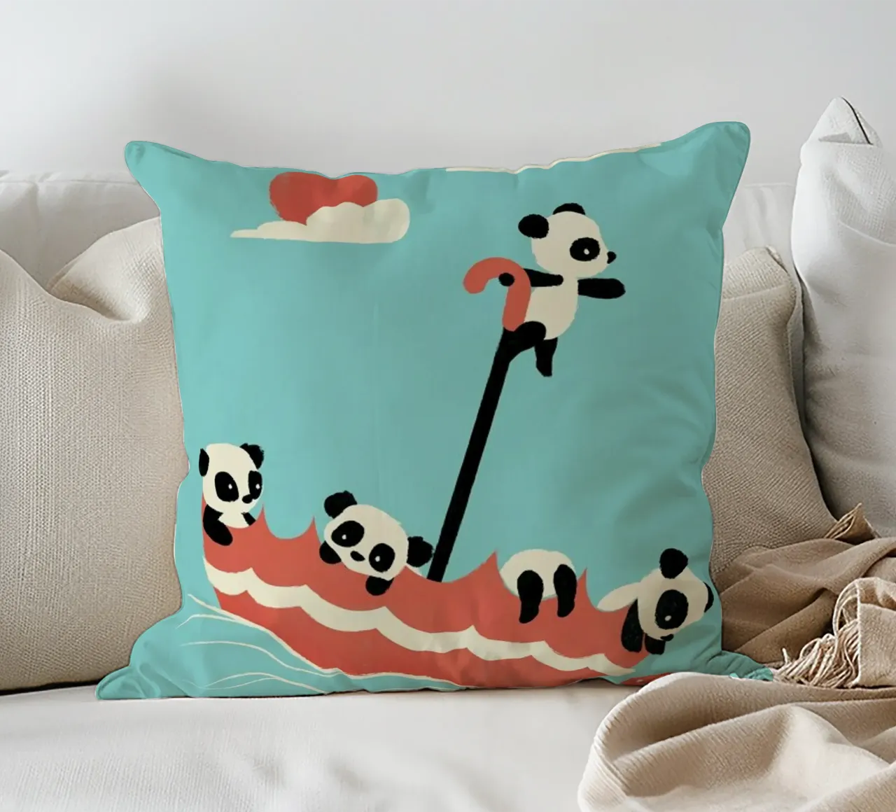 Float On cuscino da Jay Fleck