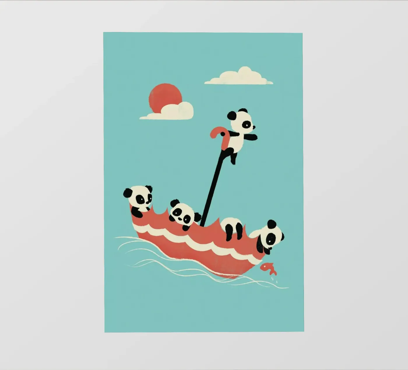 Float On backlit film by Jay Fleck