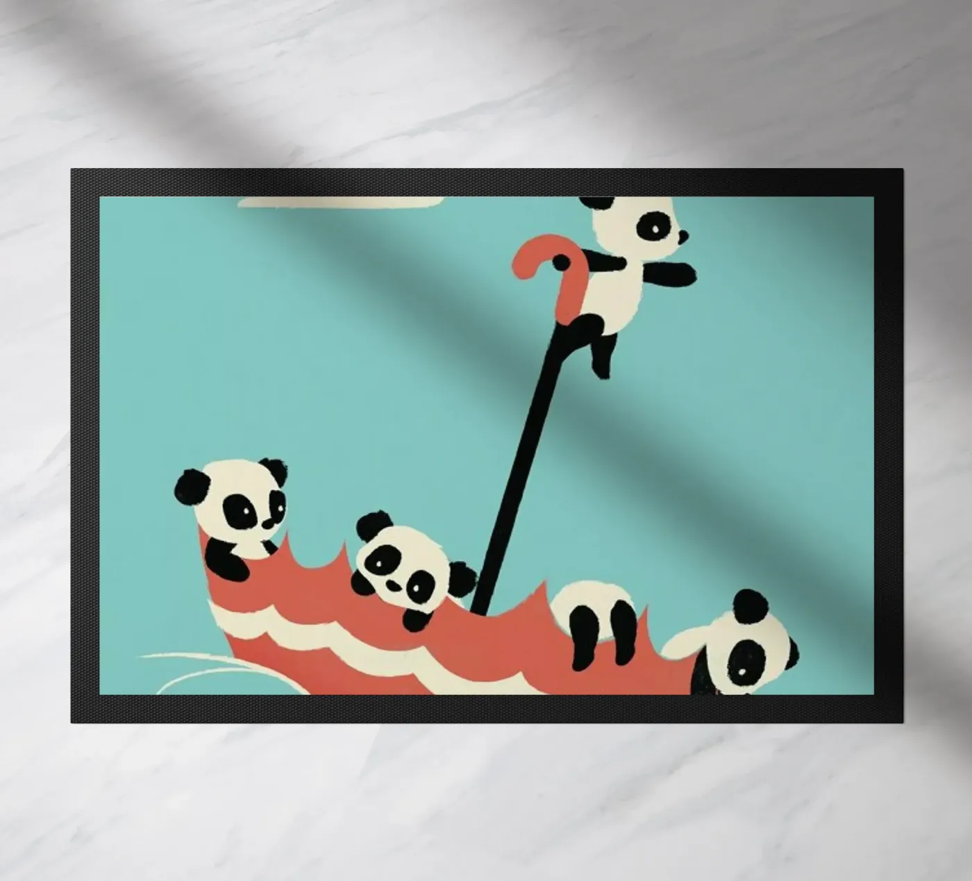 Float On doormat by Jay Fleck