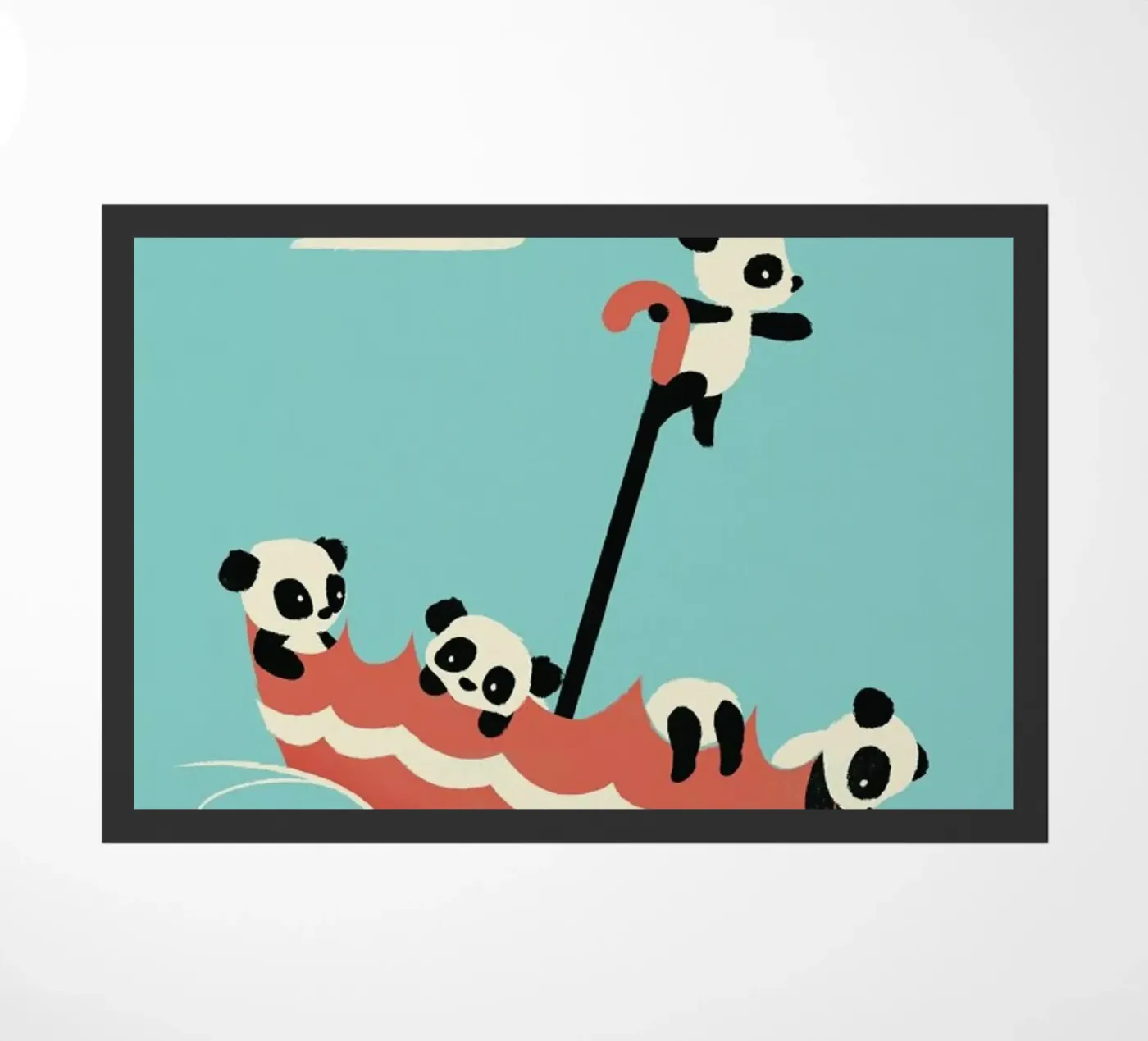 Float On doormat by Jay Fleck